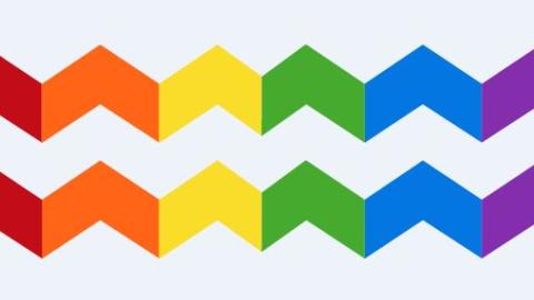 Regnbogavottun, mynd